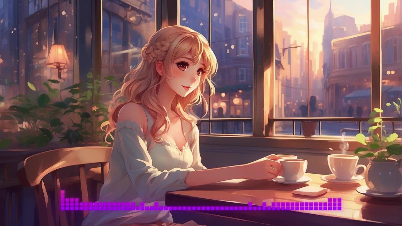 Chill Cafe Morning Vibes: Lofi Edition - 1 Hour of Relaxing Beats