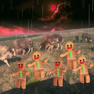 The Sun Turned Red, White Buffalo Mixed Breed, Dancing Gingerbread