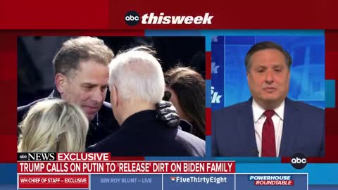 Biden's Chief Of Staff: 'Joe Is Confident Hunter Didn't Break The Law'