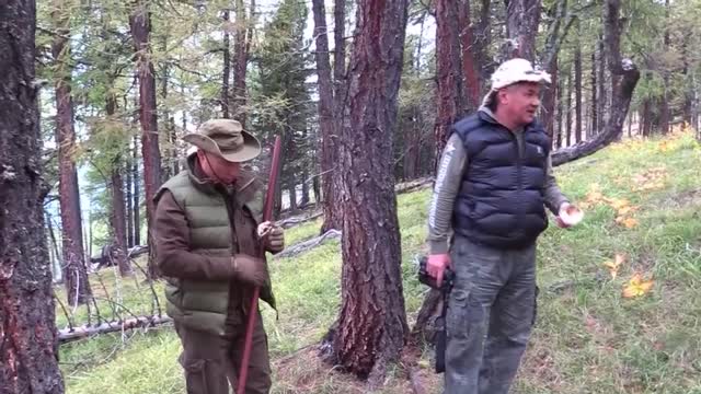 Putin celebra su 67 cumpleaños en la taiga siberiana