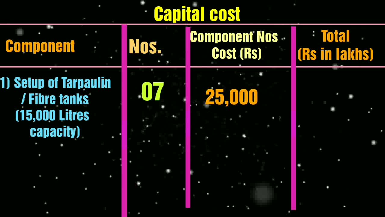 Biofloc Fish Farming set up cost model || Profit Loss analysis in Biofloc Technology.