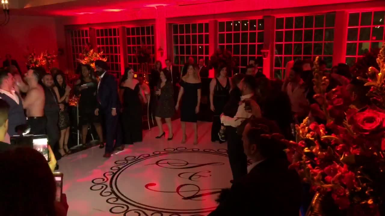 Guest Takes Off His Shirt And Ripped Pants At Wedding