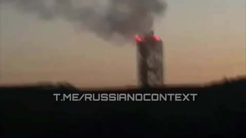 Moscow Region. Actions of the Russian anti-aircraft missile system 96K6