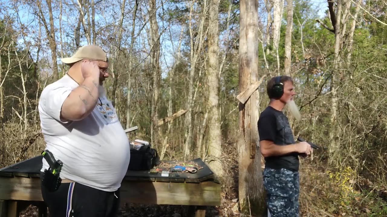 PEW PEW Roger & Bull 2x's 1911 45auto & a Springfield Hellcat 9mm 11 111 2023