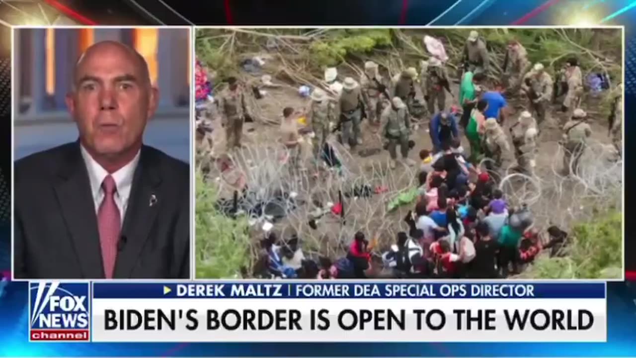 Former DEA Special Ops Director Derek Maltz SLAMS Biden