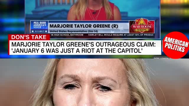 Marjorie Taylor Greene Cannot Stop Lying About This