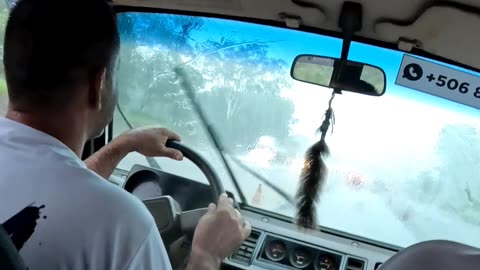 Washed Out Roads in Costa Rica...