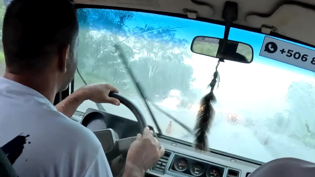 Washed Out Roads in Costa Rica...