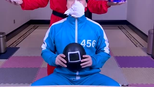 Guessing the mask challenge is so exciting