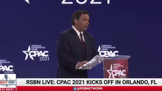 DeSantis at CPAC: 'America Uncanceled'