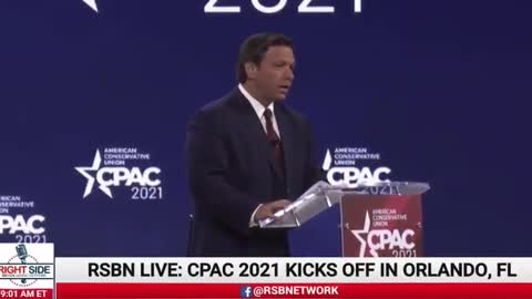 DeSantis at CPAC: 'America Uncanceled'