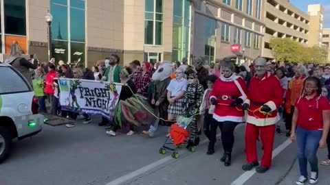 Fright Night zombie walk Fort Wayne IN 2021