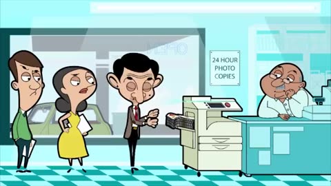 Mr.Bean funny cartoon part1