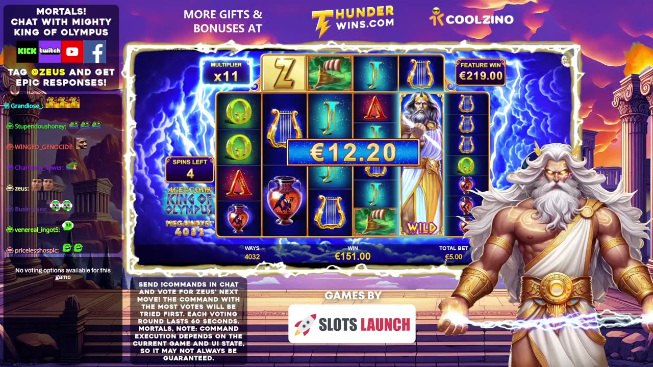 Mega Win Slots Zeus