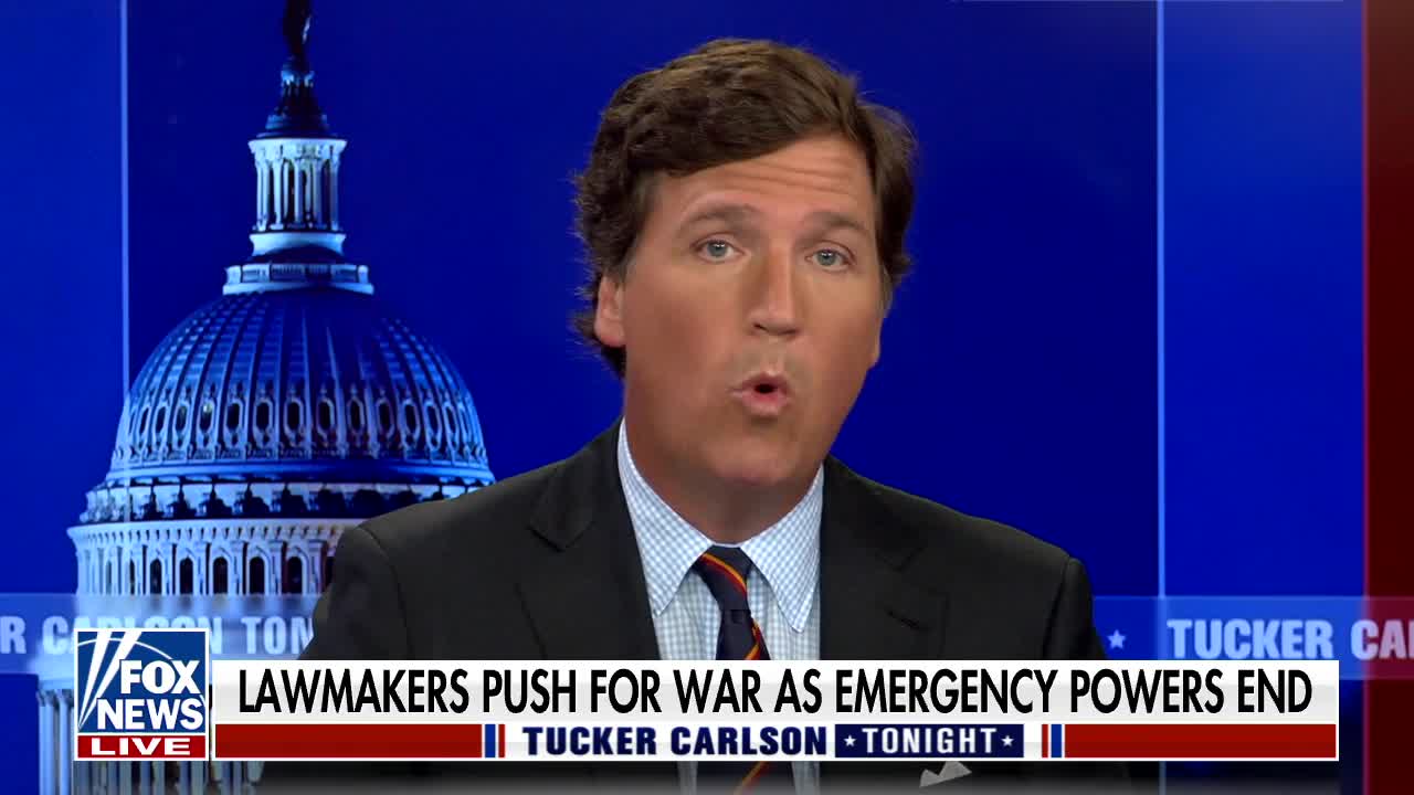 Tucker Carlson: U.S. Government Wanted War in Ukraine Because Covid ‘Emergency Powers’ Ended