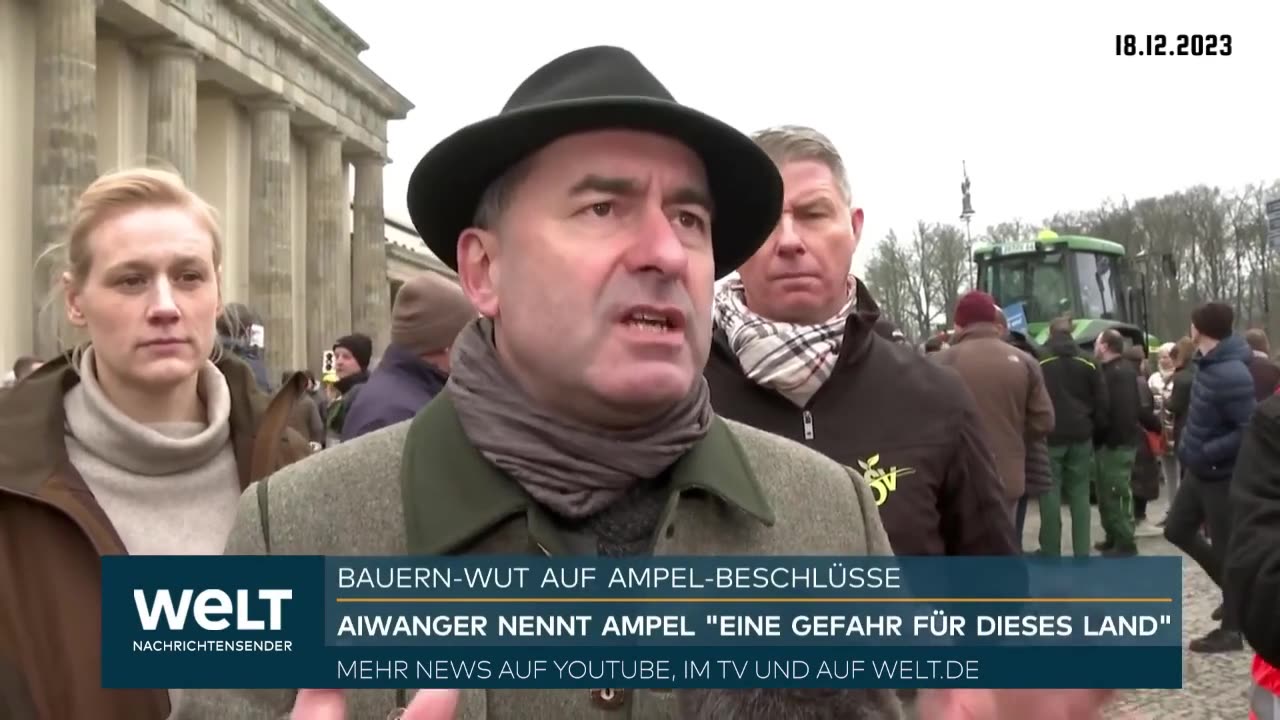 BAUERN-PROTEST: Aiwanger: "Özdemir müsste genauso wie der Rest der Truppe zurücktreten!" ᴴᴰ🔥