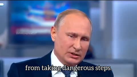 Interview from 2018: Putin talks about World War III (Dubbed in English):