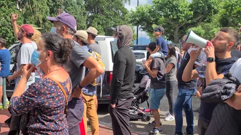 Manifestation Annecy le 24 07 2021