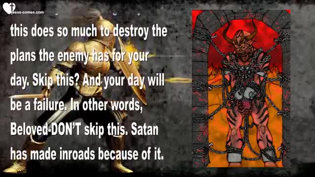 You are in a War!... Don't use Me to justify your Creditcard Debt ❤️ Love Letter from Jesus