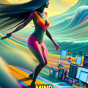 The Magic Of Tidy Desk #aiconsultant #marketingtips #rtontr #mermaidtail