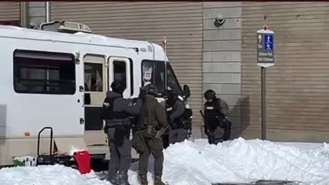 Ottawa police and SWAT are COMMITING WAR CRIMES