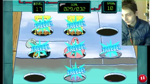 Failed Attempt #53 To Earn The Highest Score In Level 17 Of The SpongeBob SquarePants Bikini Bottom