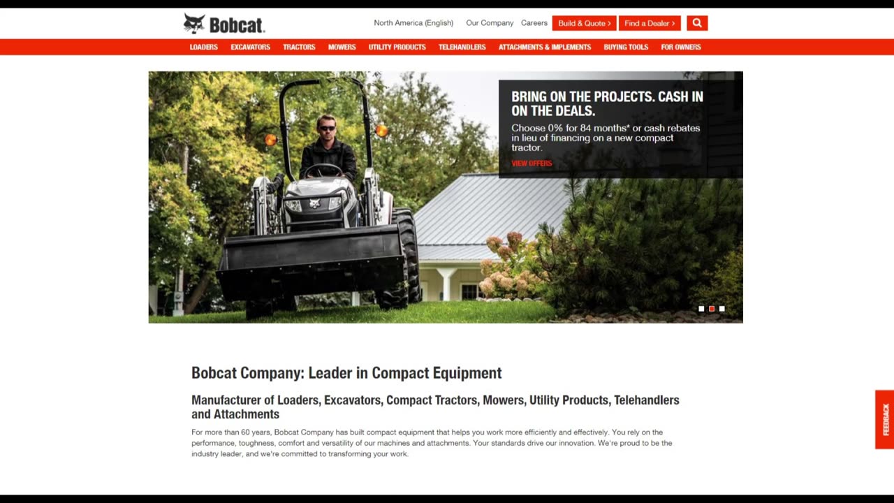 My Bobcat Tractor Customer Service experience