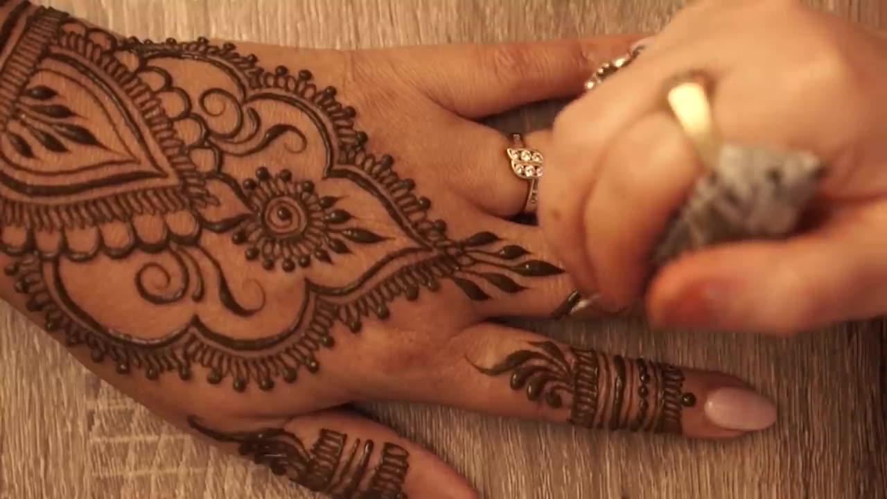 Simple Henna Design for Beginners!