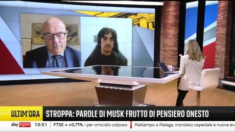 🔴 Andrea Stroppa, consulente e referente di Elon Musk in Italia, a "Start" su SkyTg24 (14.11.2024)