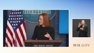 Jen Psaki offers cookies to Press Corps