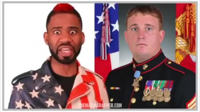 Marine Veteran Disses AOC! The Marine Rapper Disses Alexandria-