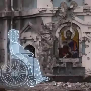 Ukrainian animation artist posted a video for tribute