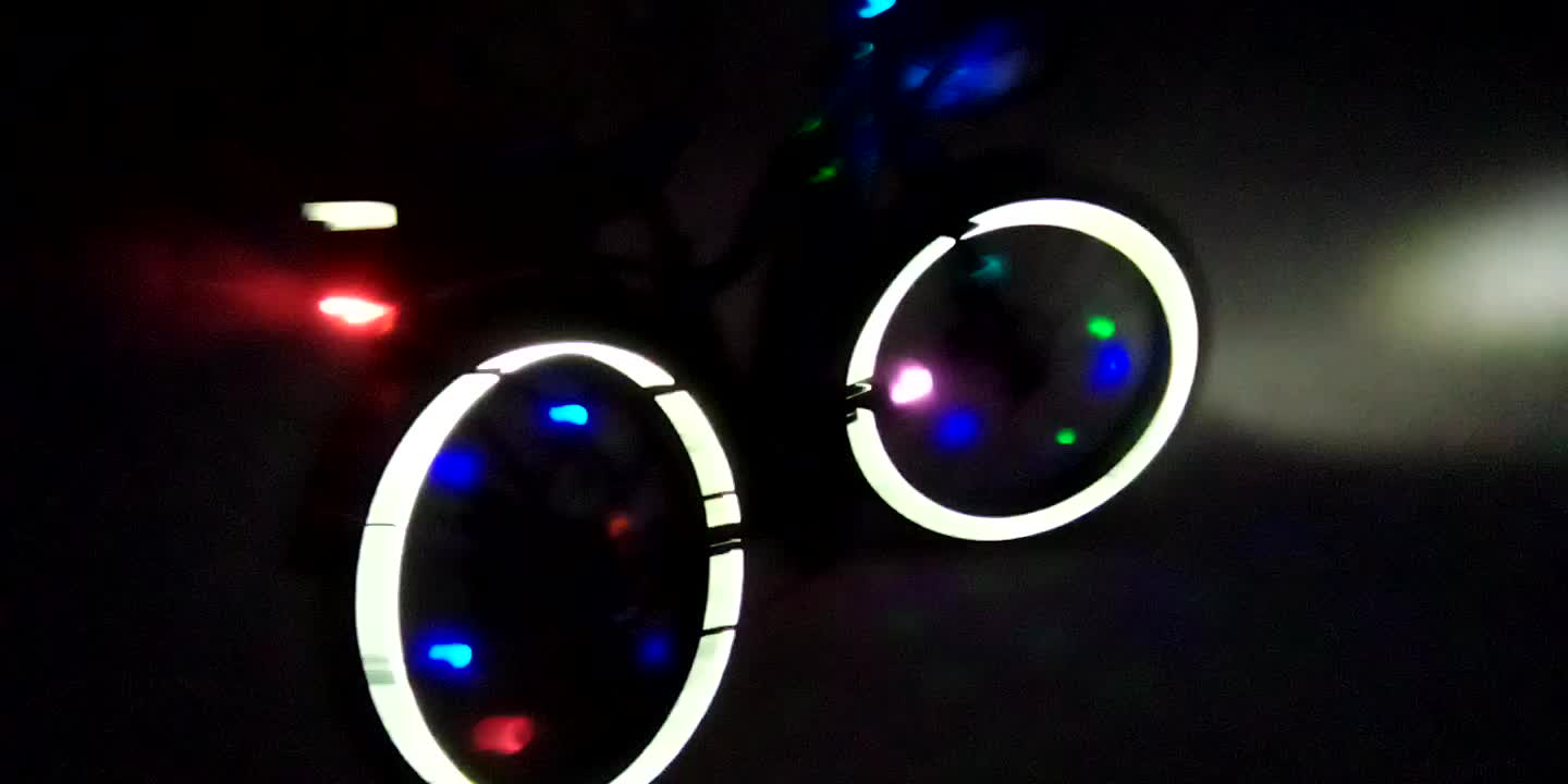 Himiway Fat Tire Cruiser (Electric Horse) at Night with Lights / April 23, 2021