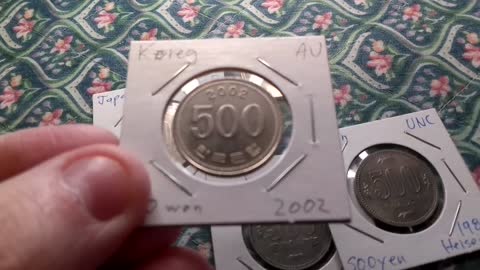 (60) Japan has a new 500 yen coin