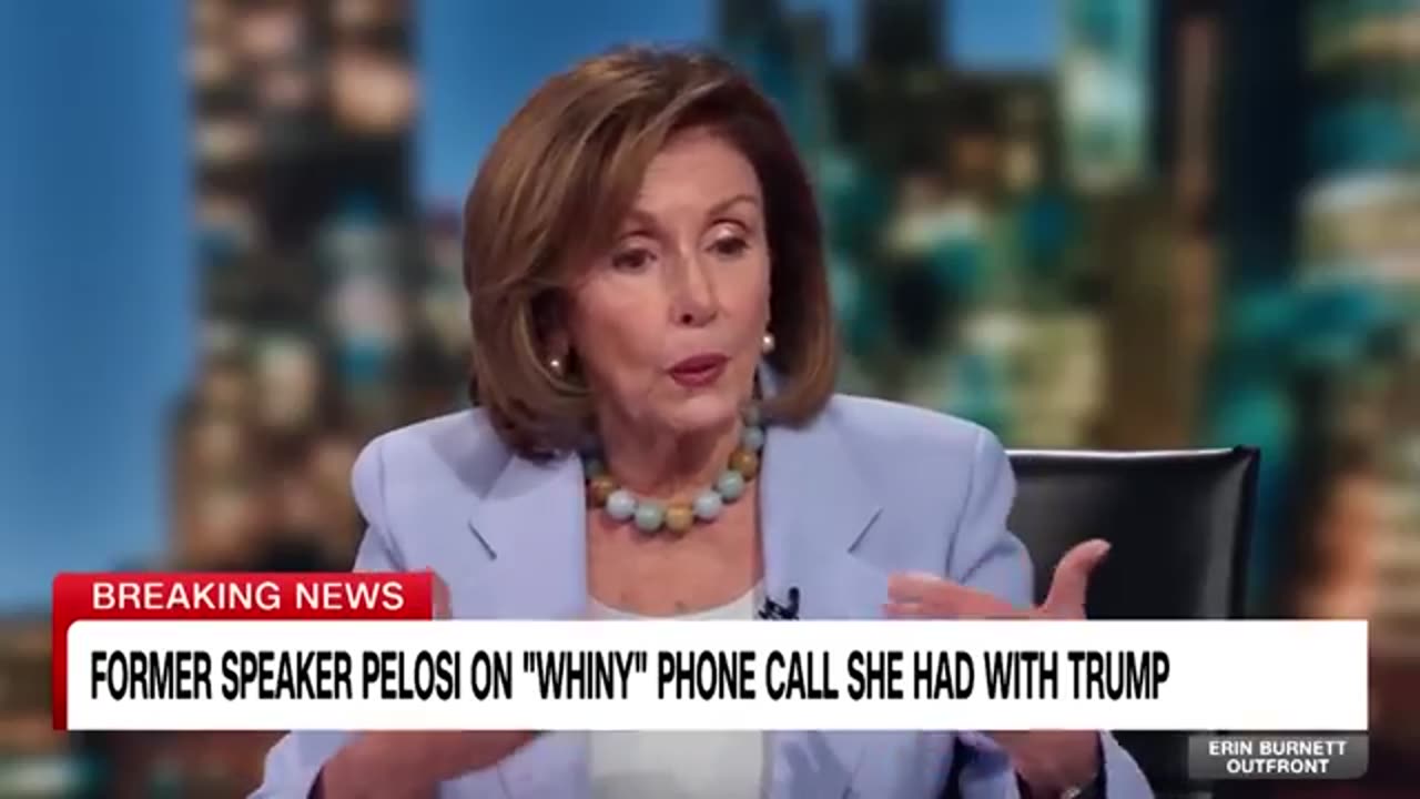 Trump was ‘whiny’ on his phone call to Nancy Pelosi, as detailed in her new book | CNN News