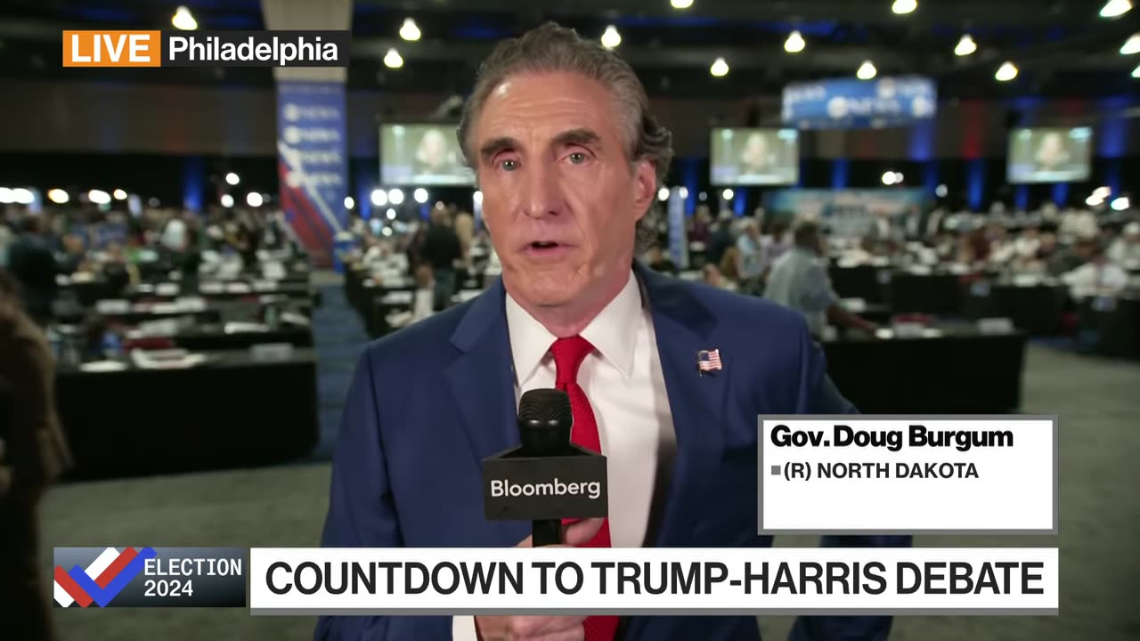 Burgum Says Energy Is Winning Issue for Trump