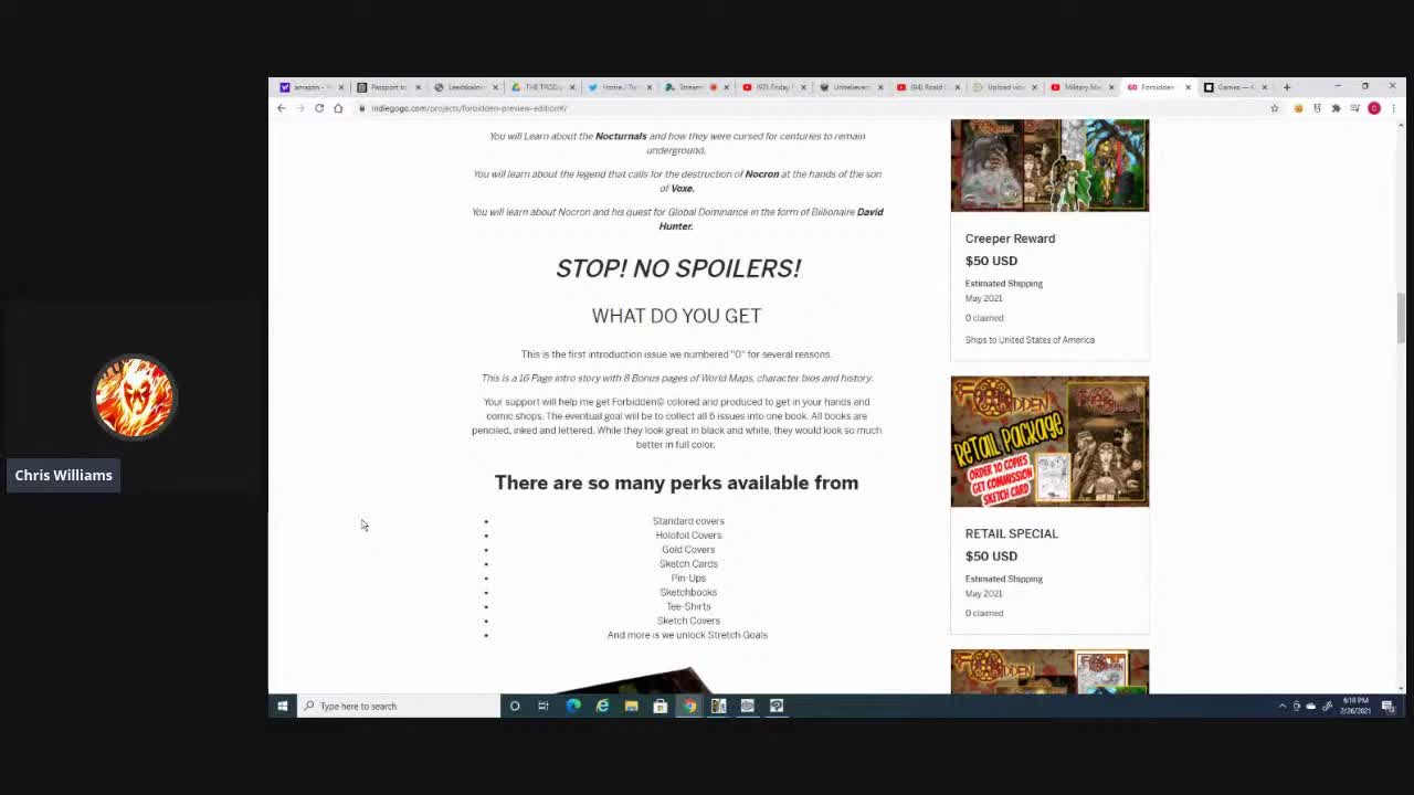 Friday Extreme Comic Book Stream