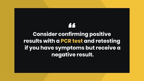 Advice for Reliable COVID-19 Rapid Testing Results