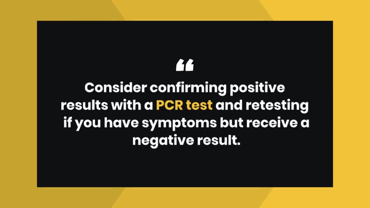 Advice for Reliable COVID-19 Rapid Testing Results