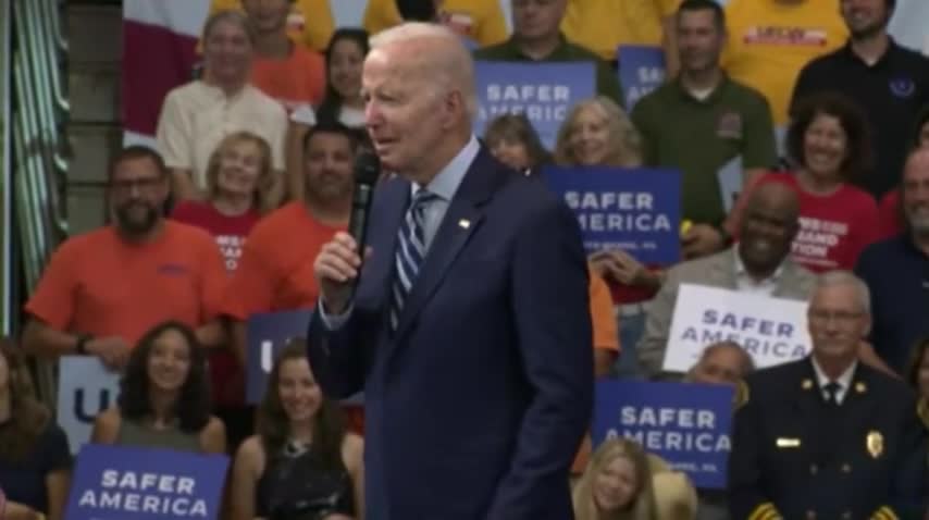 Biden to Kid: How Are You Baby? Almost Double Figures!!