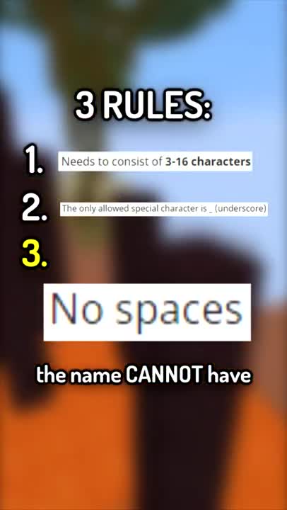 MINECRAFT - The Glitched Name - #Shorts12