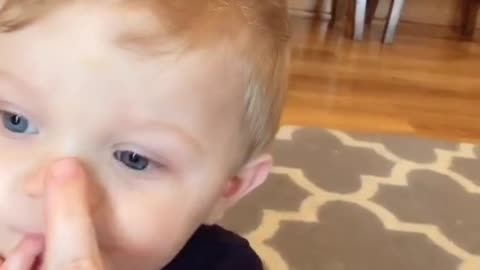 Cute baby video