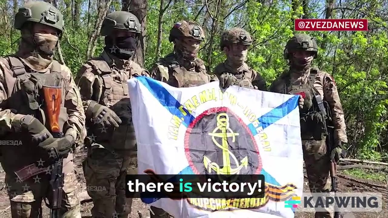 Soldiers of the 155th Marine Brigade of the AF RF Announced the Liberation of Novomikhailovka