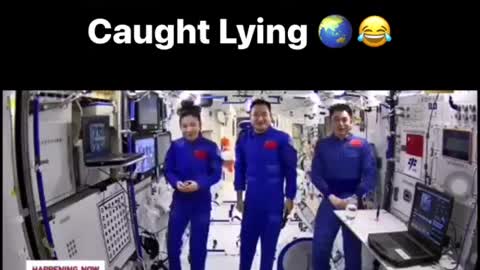 CHINESE astroNOTS caught LYING?