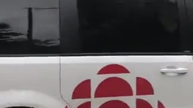 CBC Scum Called Out For Parking in Handicapped. "You Receive A Billion Dollars"