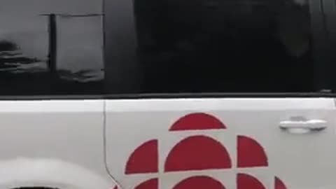 CBC Scum Called Out For Parking in Handicapped. "You Receive A Billion Dollars"