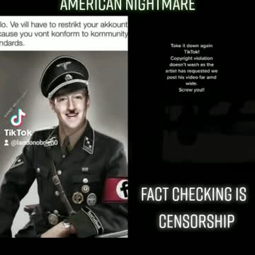 Fact Checking is Censorship