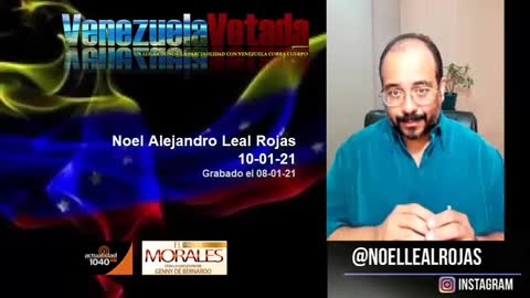 Noel Alejandro Leal Rojas / 01'10'21 en el programa del Profe Morales