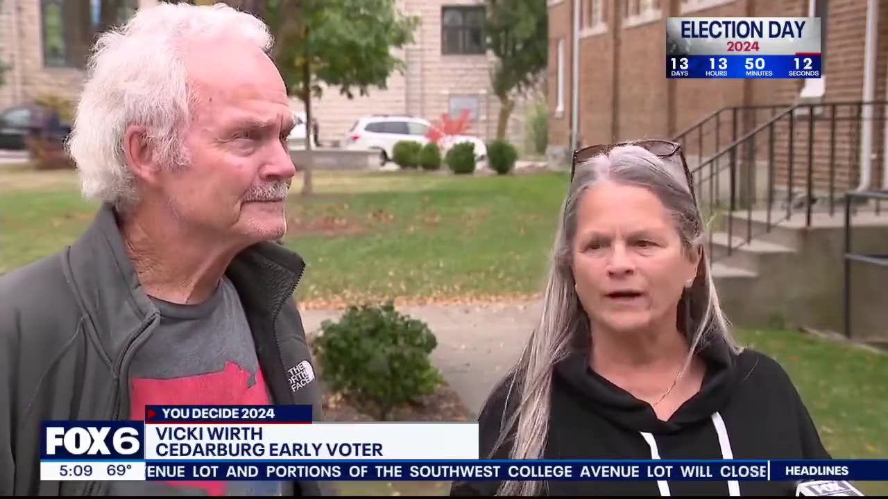 WI VOTER: "TRUMP HAS THE EXPERIENCE TO CALM THINGS DOWN!" 🌍✌️ PEACE THROUGH STRENGTH! 💪