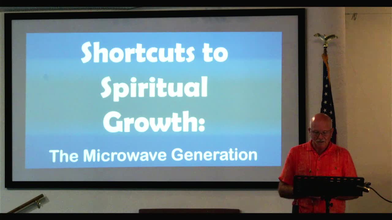 Principles of Spiritual Growth part 3 by Pastor Clif of Sonrise Baptist in Englewood, Fl